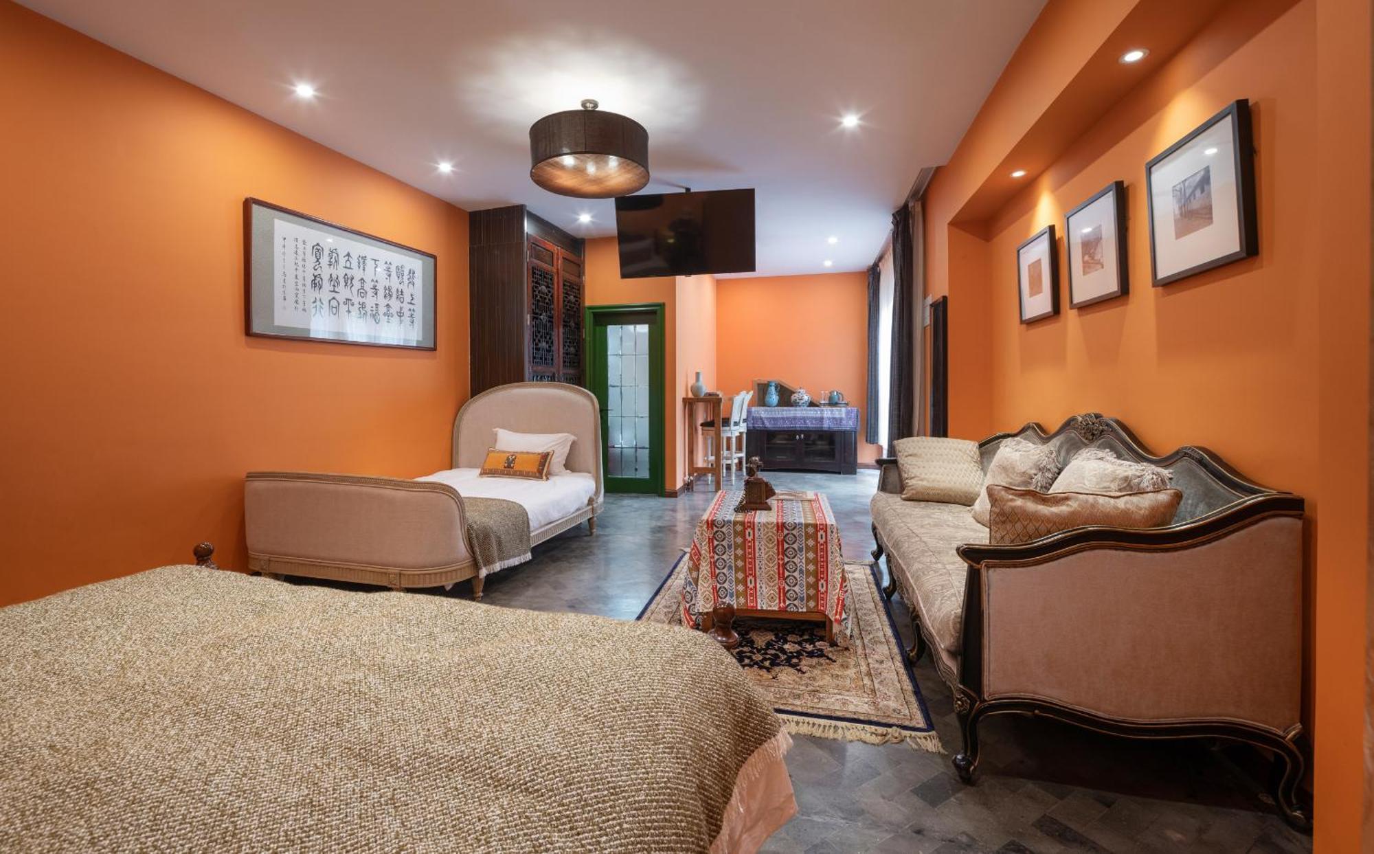 Hotel Cote Cour Deductive Beijing - Quadrangle Close To Tiananmen Square & Forbidden City & Nanluoguxiang, Walk To Wangfujing, English Speaking, Free Wifi, Free Laundry, Free Wonton & Noodles With Tour Ticket Service, Free Selfies With Ancient Costum Exterior foto